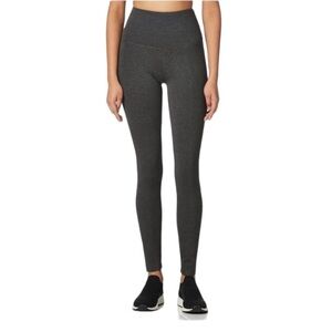 Lyssé Center Seam Ponte Legging in Charcoal Women's Size Medium